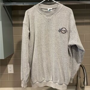 Vintage 90s Dynasty Milwaukee Brewers Crewneck Sweatshirt Size XLT